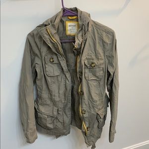 Olive Khaki Utility Jacket